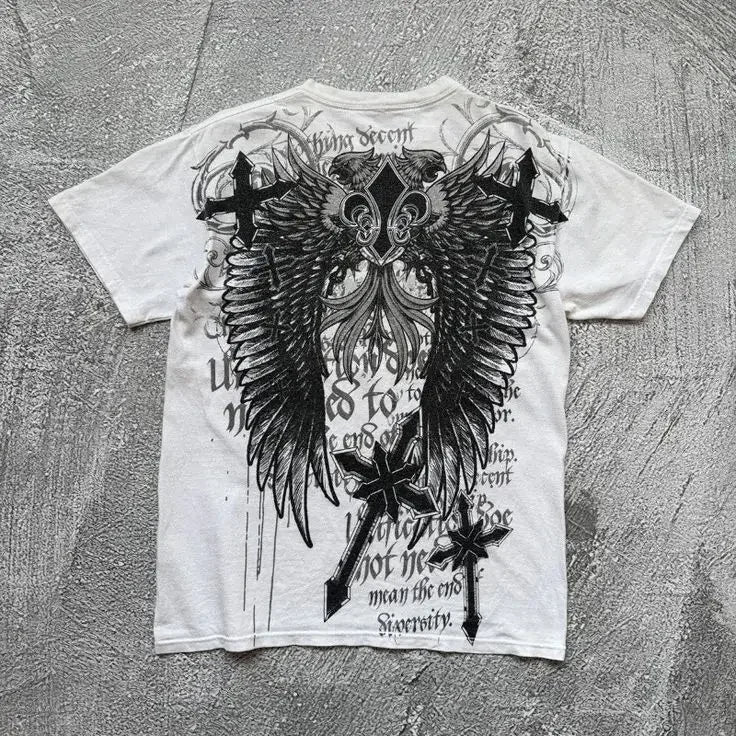 Classic Y2K Gothic Style Unisex Tee