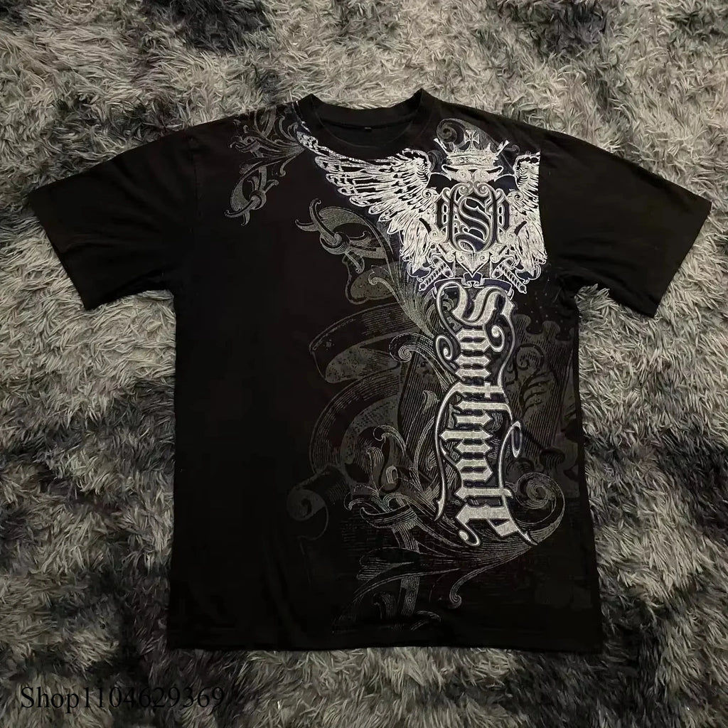 Classic Y2K Gothic Style Unisex Tee