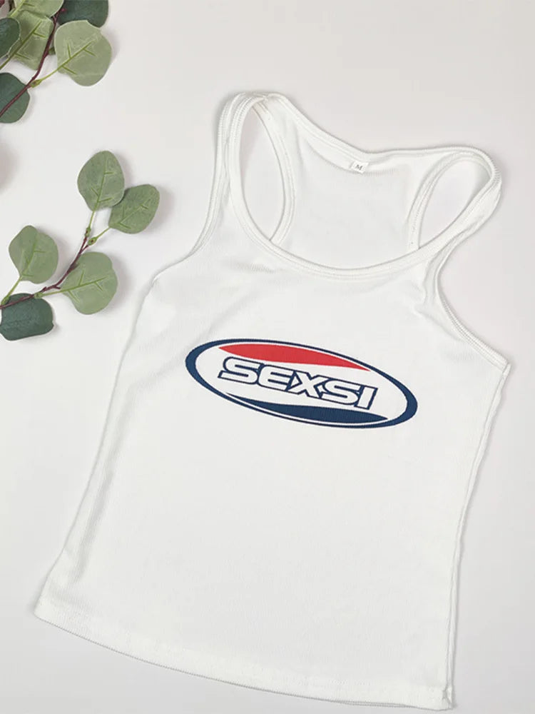 Y2K High Street Tank Tops SEXSI for Women