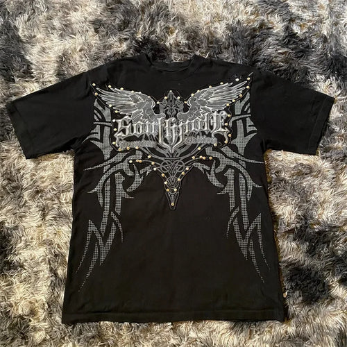 Classic Y2K Gothic Style Unisex Tee