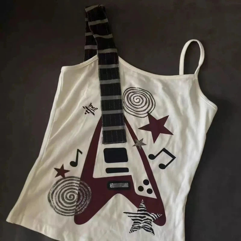 Y2k Subculture Punk Rock Music Shirt