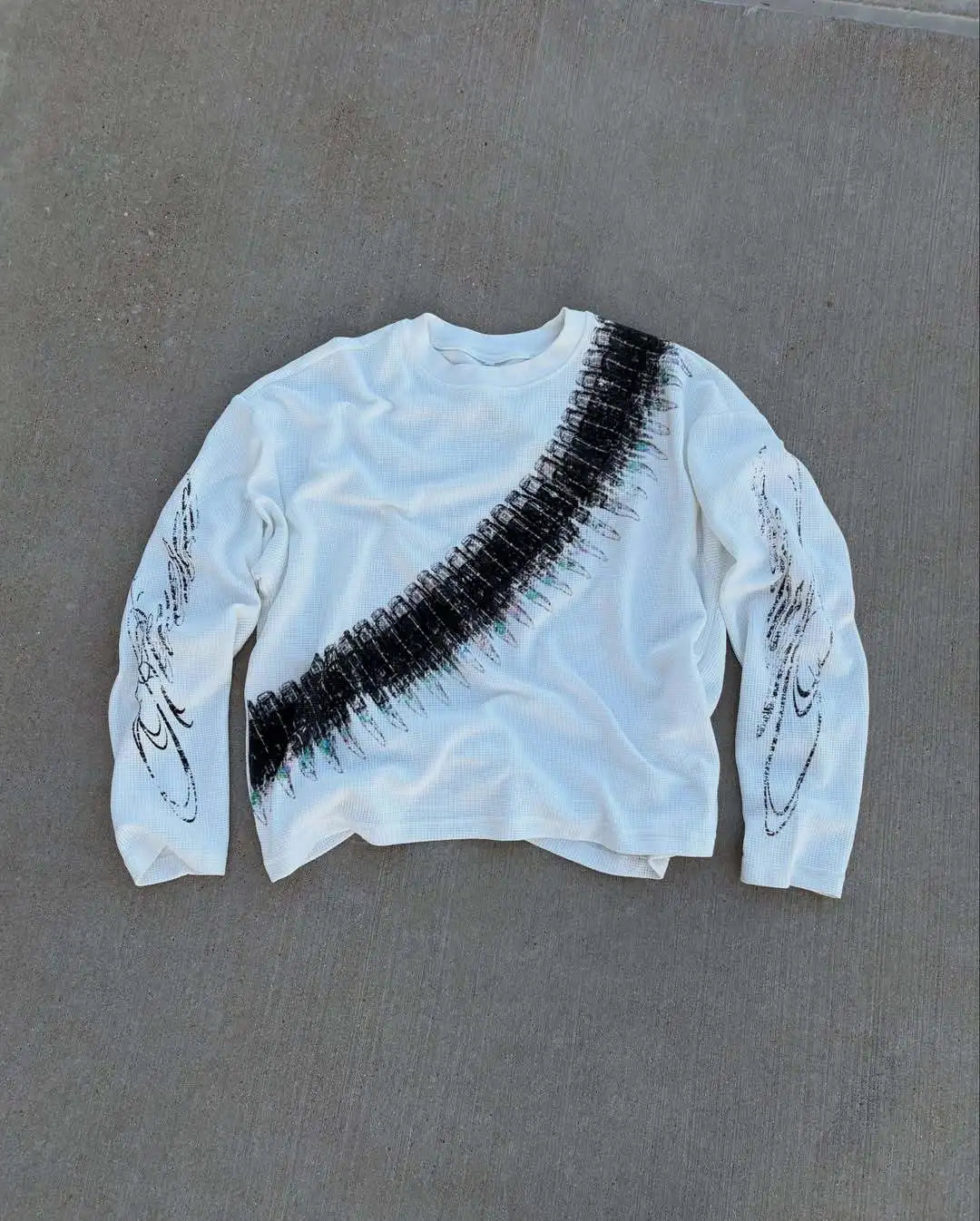 Y2K Bullet Long Sleeve Sweatshirt for Men and Women