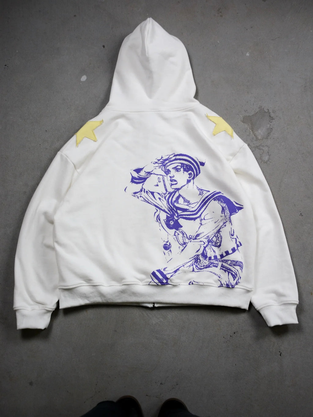 Unisex Y2K Jojo's Bizarre Adventure Zip-up Sweatshirt