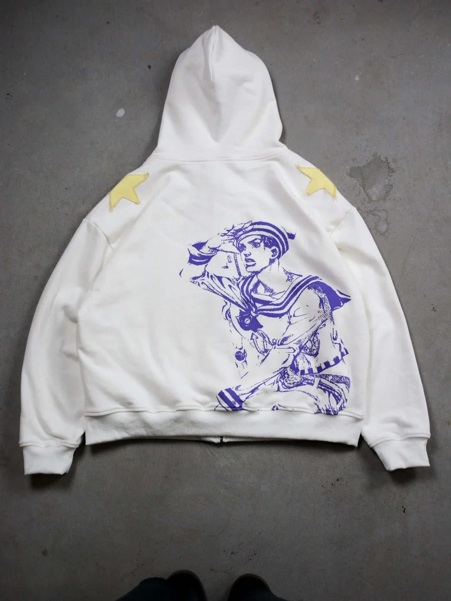 Unisex Y2K Jojo's Bizarre Adventure Zip-up Sweatshirt