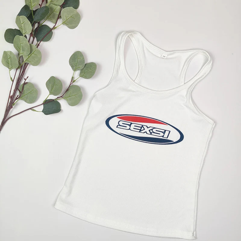 Y2K High Street Tank Tops SEXSI for Women