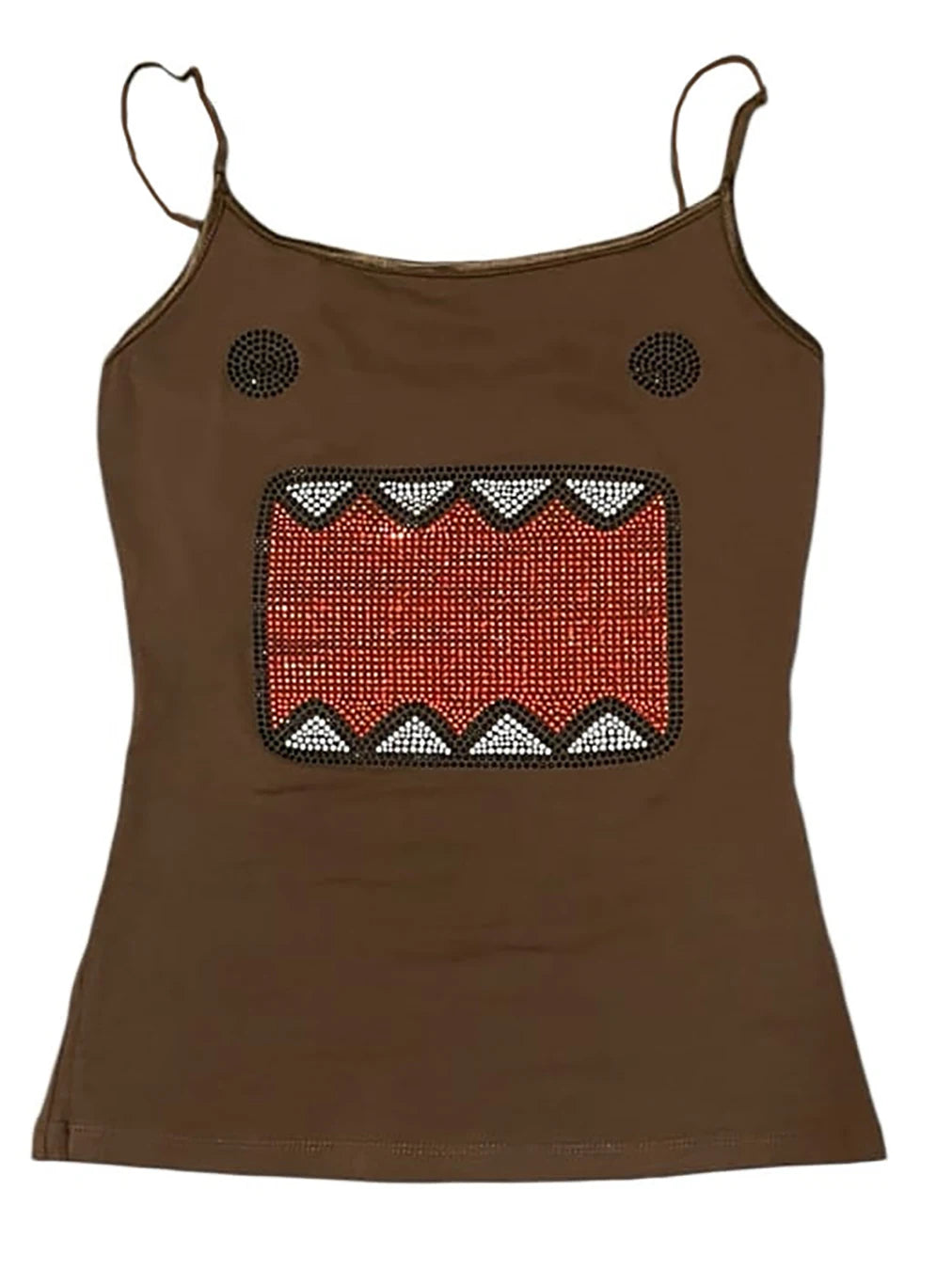 Y2K Short Sleeved/tanktop Domo Shirt for Women