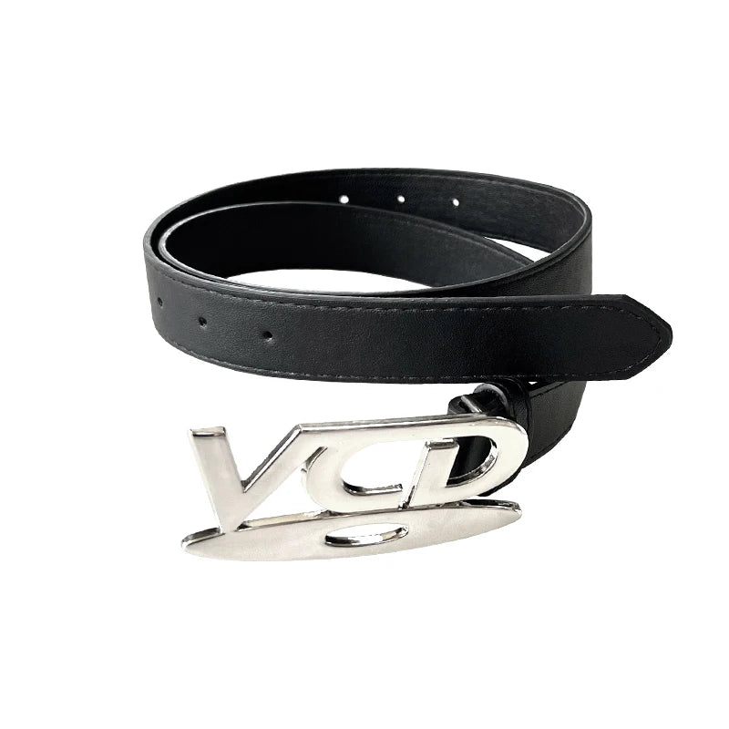 Y2K Retro DVD Belt Buckle for Women