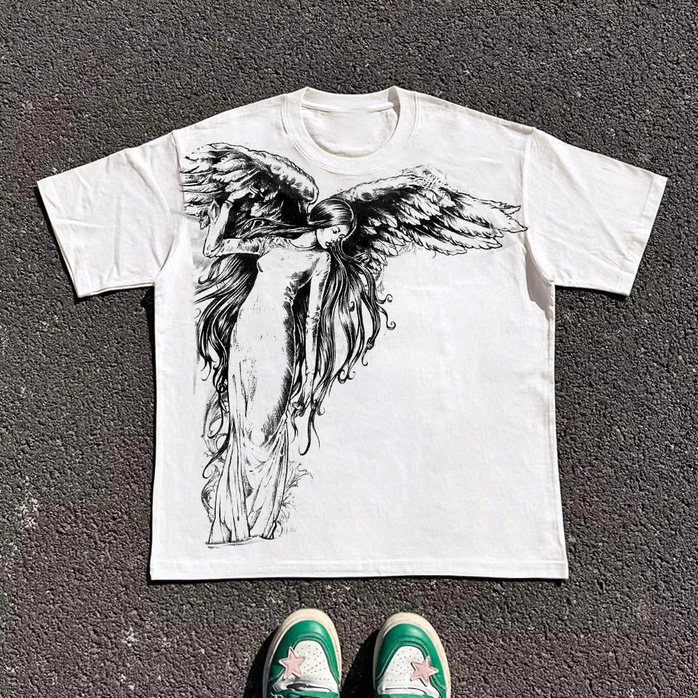Classic Y2K Gothic Style Unisex Tee