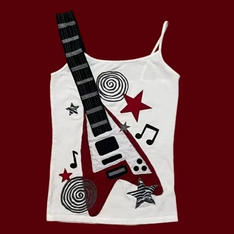 Y2k Subculture Punk Rock Music Shirt