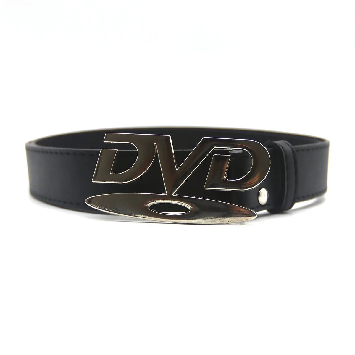 Y2K Retro DVD Belt Buckle for Women